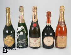 Five Bottles of Champagne