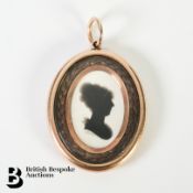 Georgian Silhouette Pendant