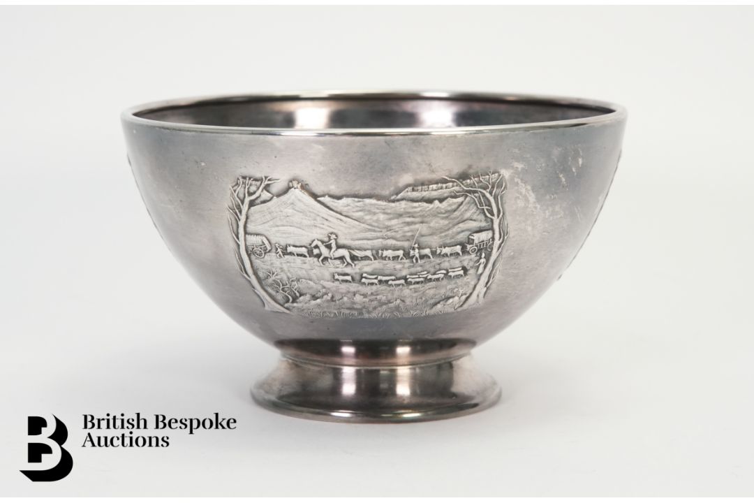 Silver Plated Aandeking Bowl - Image 4 of 5