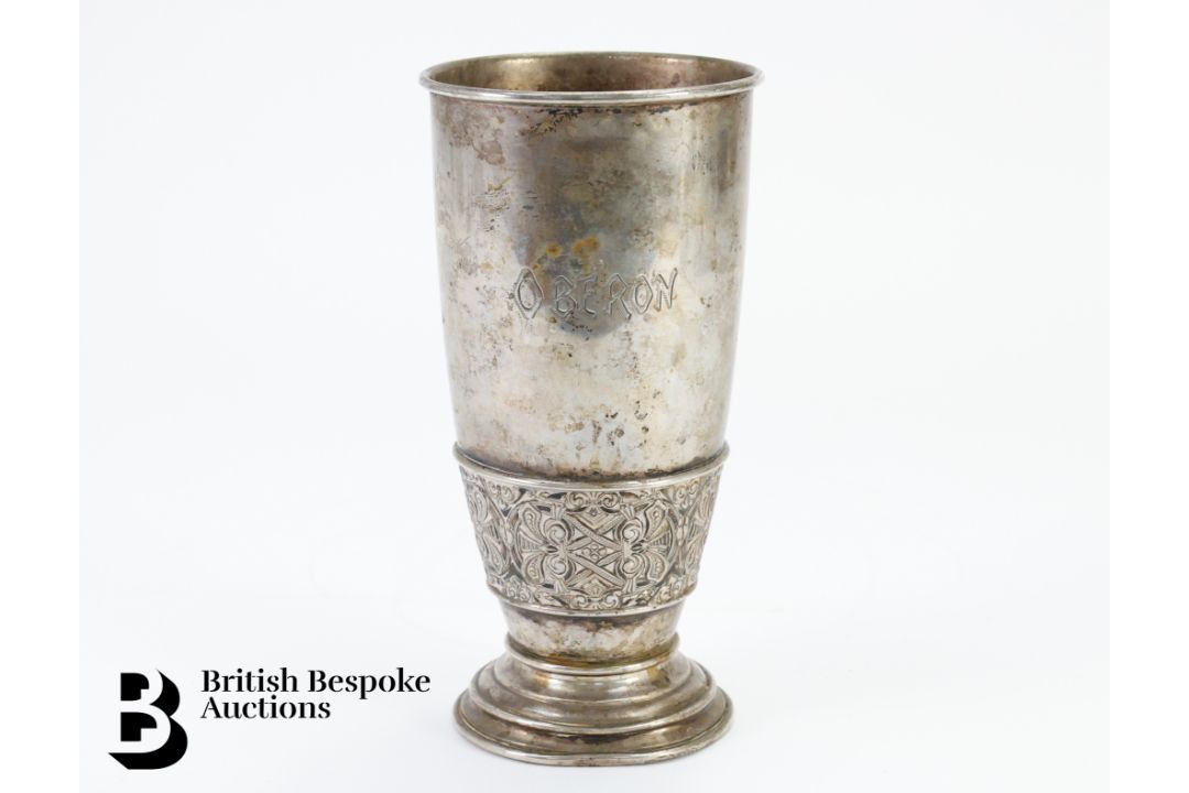 Continental Silver Beaker - Image 1 of 6