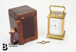 French Drocourt Carriage Clock