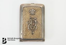 Silver and Shagreen Coin Purse
