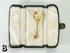 French Tooth Hunting Pin
