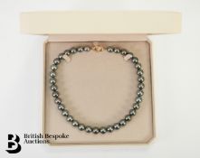 Black Pearl Necklace