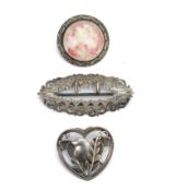 Georg Jensen Silver Brooch