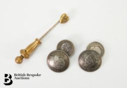 15ct Tie Pin