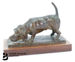 Andre Stead Bronze Basset Hound