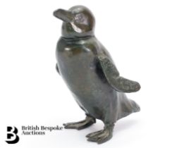 Clive Calder Bronze Penguin