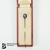 Coronet Monogram Tie Pin