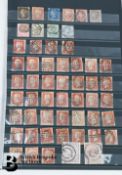 GB Stamps including a 1d black