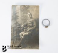 Manfred Von Richthofen (Red Baron) Crafted Ring from Plane