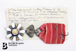 Merina Kingdom - King Radama II Medal