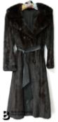 Black Mink Coat