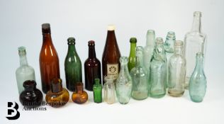 Miscellaneous Vintage Glass Bottles