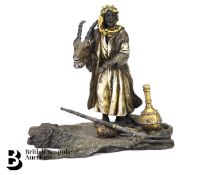 Franz Xaver Bergmann (Austrian 1861-1936) Bronzze Sculpture