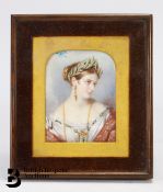 Portrait Miniature on Ivory