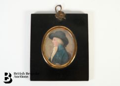 Portrait Miniature on Ivory