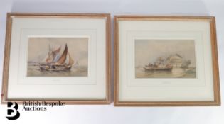 Alfred Herbert Marine Watercolours