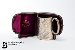 Victorian Silver Christening Cup