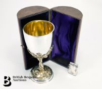 Victorian Silver and Gilt Chalice