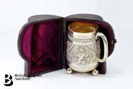 Silver Christening Cup