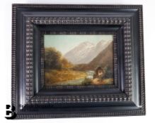 19th Century Oil on Panel