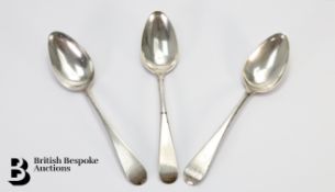 Three Silver Tablespoons