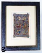 Facsimile of a Illuminated Manuscript