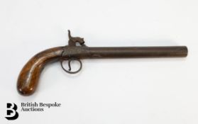 An 19th Century Antique Percussion Boot Pistol