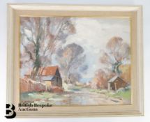 Jack Merriott, Oil on Board