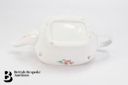 Three English Porcelain Tea Pots