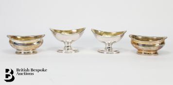 Two Pairs of Georgian Salts