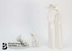 Spanish Porcelain Figurines
