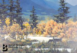 Julie G. Askew 20th Century Oil on Canvas