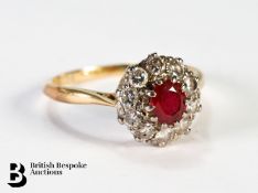 18ct Ruby Ring