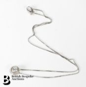 18ct Gold Diamond Pendant