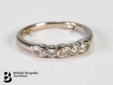 18ct White Gold Diamond Ring