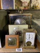 VINTAGE CLOCKS, KUNDO AND SHATZ