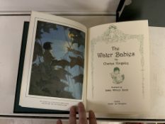 BOOK - THE WATER BABIES BY CHARLES KINGSLEY LEATHER BOUND EDITION 369 LIMITED EDITION OF 500