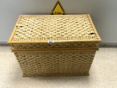VINTAGE WICKER CHEST