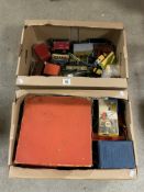 VINTAGE O GAUGE TRAINS AND CARRIAGES WITH ACCESSORIES