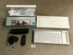 BOXED APPLE KEYBOARD WITH SMART VIDEO CALLING ON YOUR TV BOXED