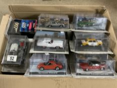 007 JAMES BOND DIE CAST VEHICLES BOXED