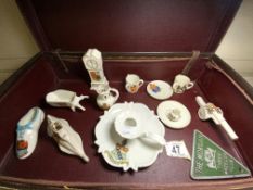 CASE WITH CRESTEDWARE INCLUDES CANON AND SUBMARINE