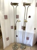 TWO MODERN FLOOR LAMPS