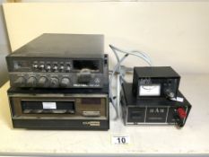 BSR MCDONALD 8 TRACK, ROTEL RVC-240 / HAM MODEL HS 25 CB