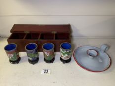 MIXED ENAMEL ITEMS AND MORE