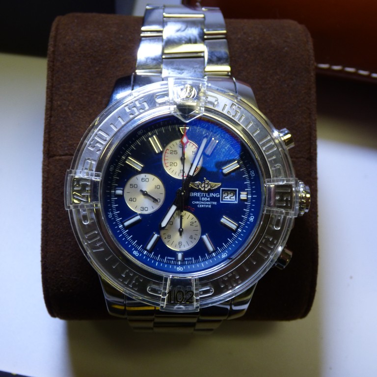 BREITLING SUPER AVENGER II CHRONOGRAPH STAINLESS STEEL GENTLEMAN'S BRACELET WATCH (A1337111/C871) - Image 2 of 15