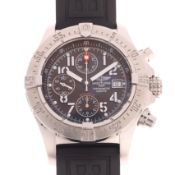 BREITLING - a stainless steel Avenger Skyland automatic chronograph wristwatch, ref. A13380, circa