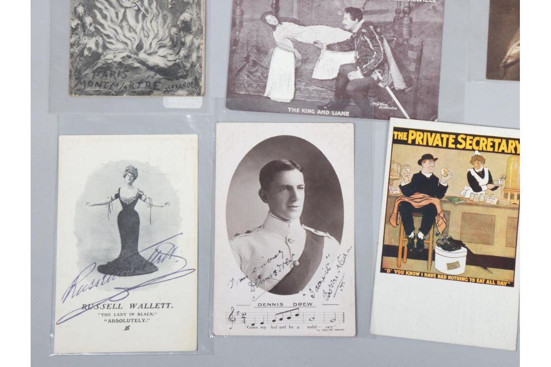 A collection of postcards (c 35), Theatre advertisements, early twentieth century, including one - Image 4 of 4